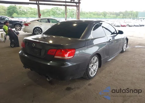 2007 BMW 335I z USA, uszkodzony, nr VIN WBAWL735X7PX42731